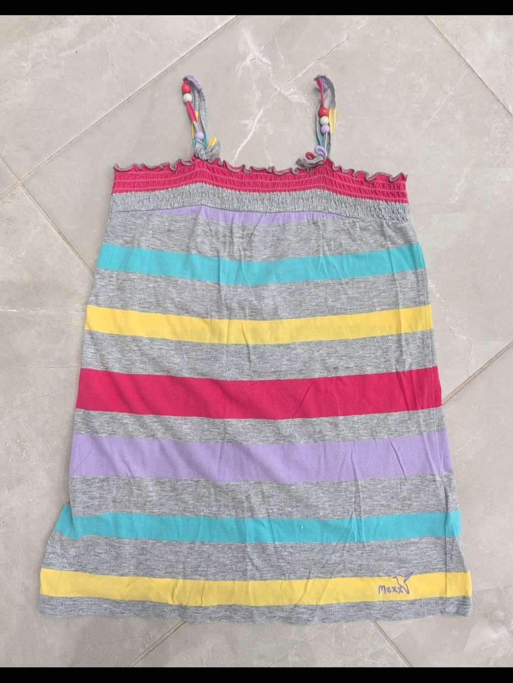 ✨ Free With Purchase✨ Mexx Striped Tank Dress – Girls 5-6